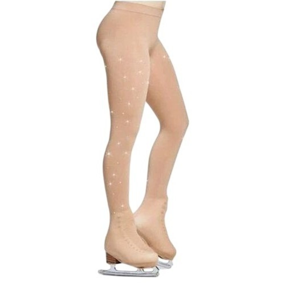 Mondor Women's‎ 912 Figure Skating Boot Covers Caramel Rhinestones Size LX